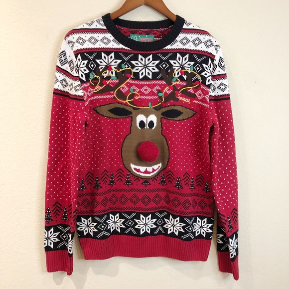 Rudolph ugly christmas sweater Clearance